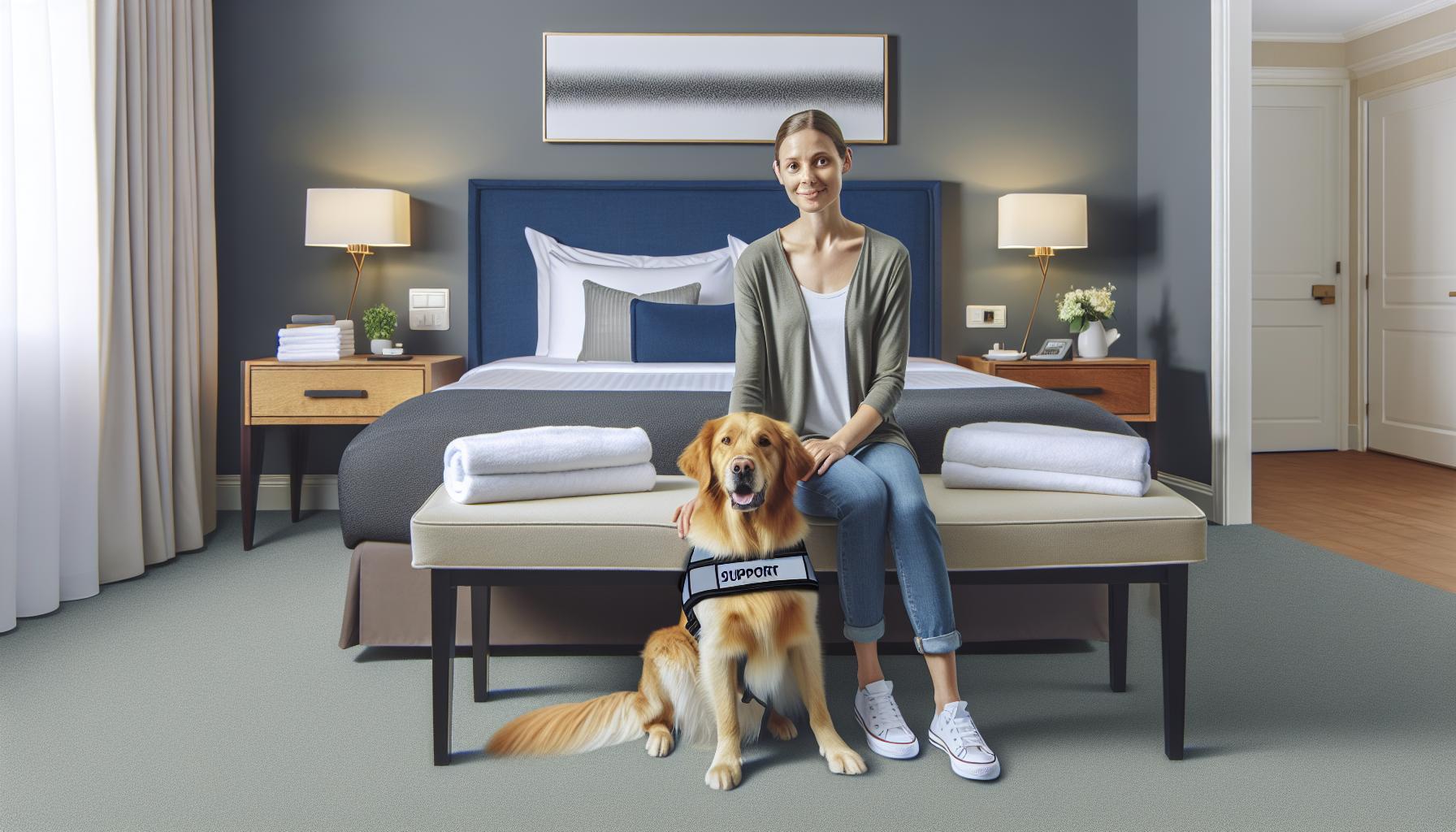 Emotional Support Animals in Hotels: Can You Be Charged Extra?
